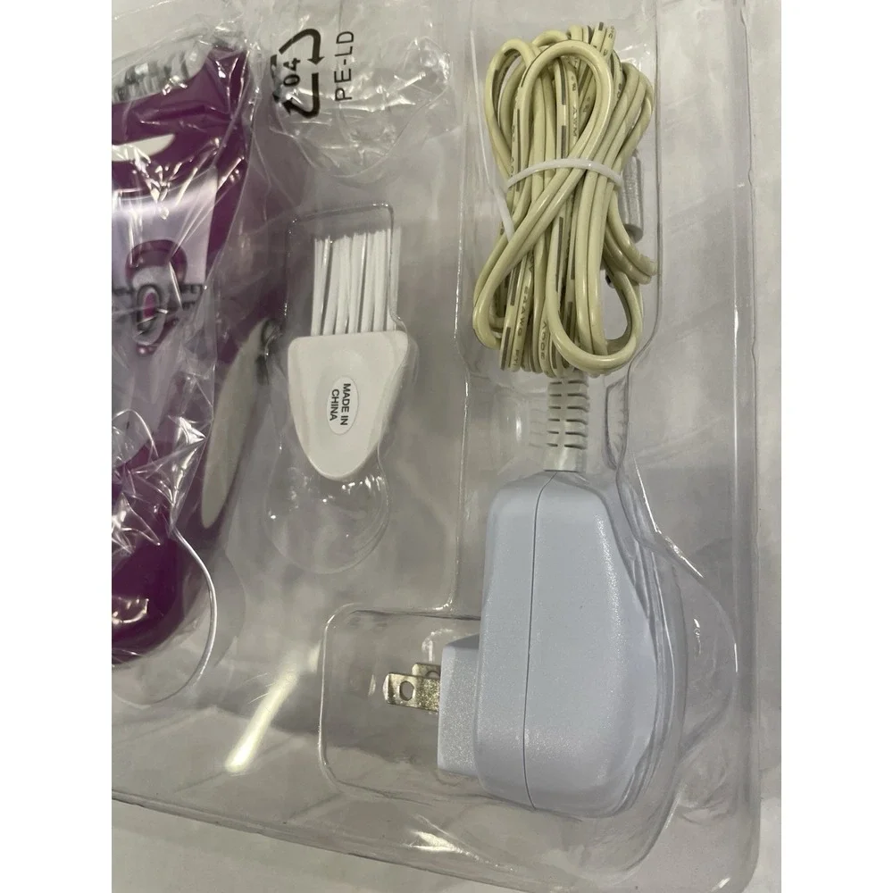 E Rase Pro E 60 Hair Epilator PURPLE / OPEN BOX